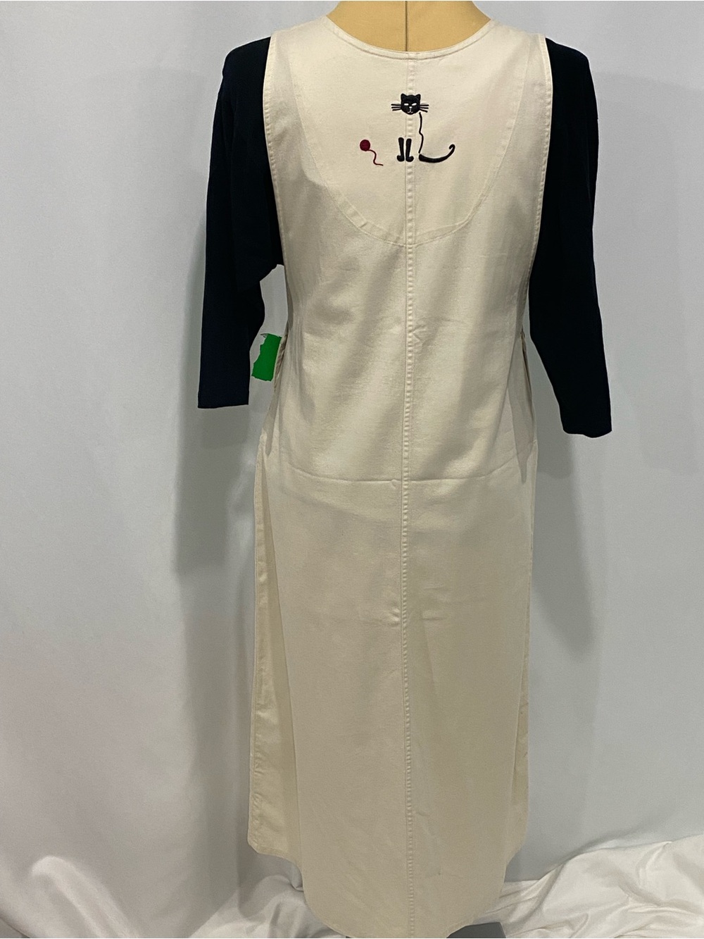 Christopher & Banks sleeveless jumper dress in ladies medium Cat design - Picture 6 of 9
